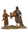 Pescador con niño 10 cm Landi Moranduzzo Mundo Pesebre