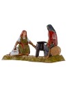 Gruppo castagnara 10 cm Landi Moranduzzo Mondo Presepi