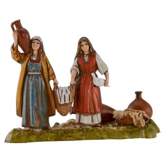 Donne con panni e anfore 10 cm Landi Moranduzzo 2