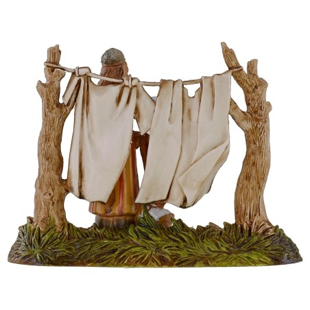 Donna che stende 10 cm Landi Moranduzzo cost. Storici