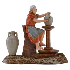 Scena vasaio 10 cm Landi Moranduzzo cost. Storici Mondo Presepi 2