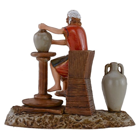 Escena alfarero 10 cm Landi Moranduzzo fig. Históricas Mundo Pesebres