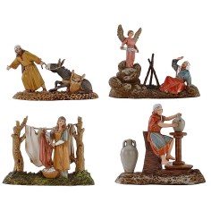 Grupo personajes 10 cm Landi Moranduzzo const. Históricos Mundo 2