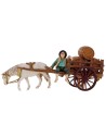 Carro con botti serie 10 cm Landi Moranduzzo Mondo Presepi