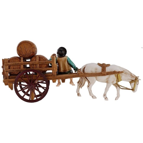 Carro con botti serie 10 cm Landi Moranduzzo