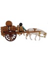 Carro con botti serie 10 cm Landi Moranduzzo Mondo Presepi