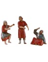 Set alfarero, albañil y hombre sentado serie 10 cm Landi