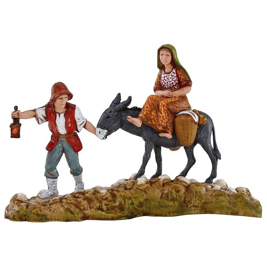 6 Gruppi di statue 10 cm Landi Moranduzzo Mondo Presepi