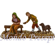 Gruppo mendicanti 10 cm Landi Moranduzzo