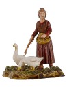 Mujer con gansos 10 cm Landi Moranduzzo Mundo Belenes