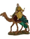 Tres Reyes Magos en camello de 12 cm Landi Moranduzzo