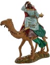Tres Reyes Magos en camello de 12 cm Landi Moranduzzo