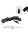 Chain of 10 linear multicolor peas 220v.