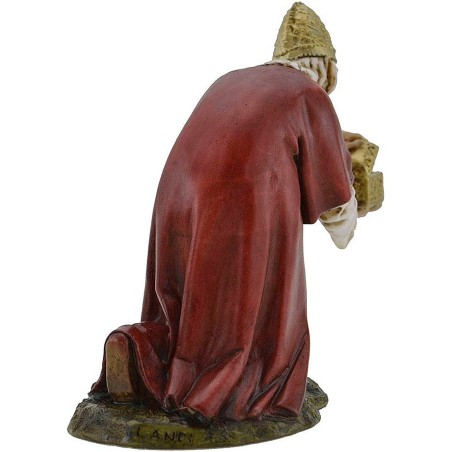 Tre Re Magi Landi Moranduzzo 15 cm in resina Mondo Presepi