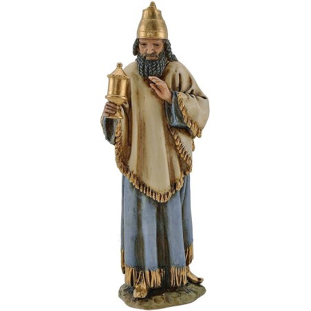 Tre Re Magi Landi Moranduzzo 15 cm in resina Mondo Presepi