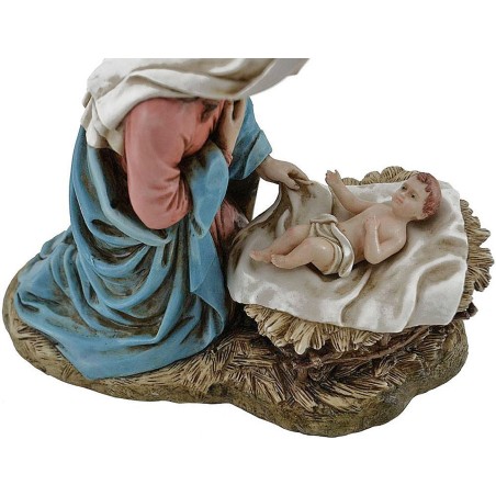 Madonna con bambino Landi Moranduzzo 20 cm en resina