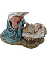 Madonna con bambino Landi Moranduzzo 20 cm en resina