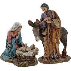 Landi Moranduzzo Nativity 20 cm in resin 2