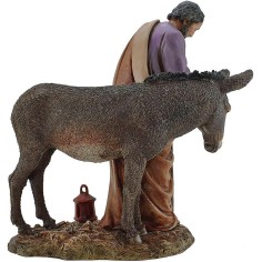 Saint Joseph with Donkey Landi Moranduzzo 20 cm 2