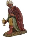 Tres Reyes Magos Landi Moranduzzo de 20 cm en resina