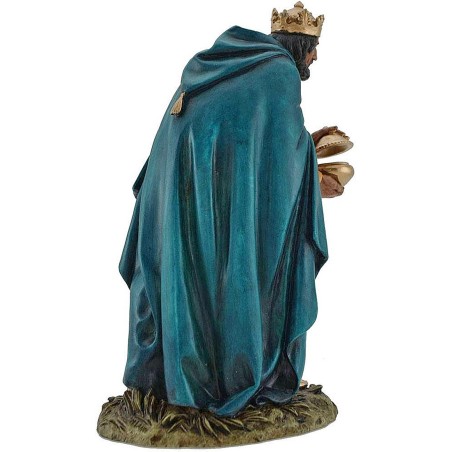 Tres Reyes Magos Landi Moranduzzo 20 cm en resina Mundo Pesebres
