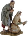 Viejo y joven Landi Moranduzzo 20 cm en resina