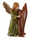 Angelo 7 cm Landi Moranduzzo con arpa Mondo Presepi