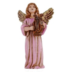 Ángel de 7 cm Landi Moranduzzo con lira Mundo