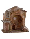 Escenario de zapatero para belén de 19,5x14,5x19,5 cm de altura