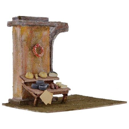 Setting with cheese and salami counter cm 19.5x17.5x18.6 h for