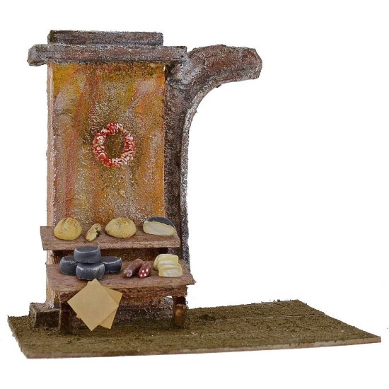 Setting with cheese and salami counter cm 19.5x17.5x18.6 h for