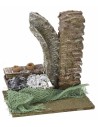 Ambientación con puesto de pescado de 9x6x9,5 cm de altura para