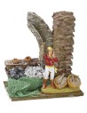 Ambientación con puesto de pescado de 9x6x9,5 cm de altura para