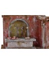 Ambientación de una carnicería para belén de 24x18x20,5 h cm