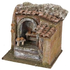 Ceramic workshop setting for crib 11.5x9x11 h for statues of 6 2