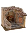 Ambientación taller de cerámica para belén de 19,5x14,5x17,5 cm