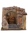 Ambientación taller de cerámica para belén de 19,5x14,5x17,5 cm