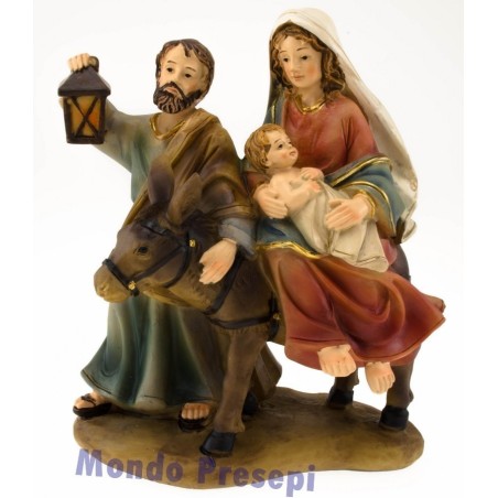 Fuga a Egipto 12 cm Mundo Pesebre