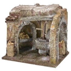 Molino de escenario para molinero de 11,5x9x10 cm de altura