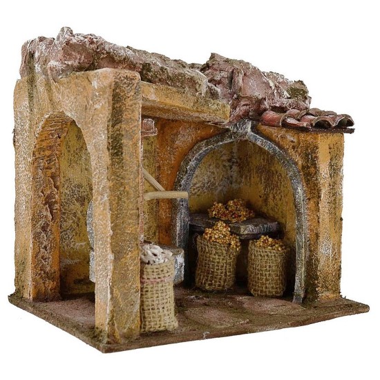 Macina setting for mugnaio cm 19x14x18 h. for statues 10 cm