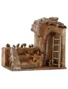 Garden setting with terracing for creche 19.5x14.5x18 cm h for