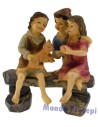 Niños de resina para estatuas de 9-10 cm