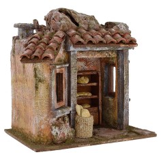 Bakery setting for Presepe cm 19,5x14, 5x20 h for statues of 10 2