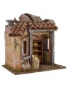 Escenario de panadería para Belén de 19,5x14,5x20 cm de alto
