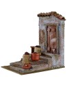 Ambientación para castañera en el belén de 14,5x19,3x21,5 cm