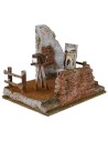 Escenario para belén de pintura y fotografía de 19,5x14,5x15 cm