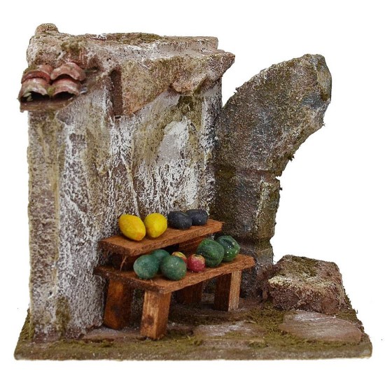 Bench for fruitiness with rotating cm 11,5x9x10 h. 