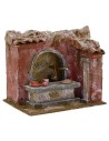 Tienda con mostrador de carnicero cm 19,5x14,5x17,5 h. 
