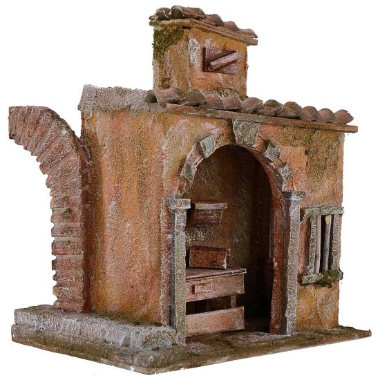 Bottega da Fabbro cm 19,5x14,5x22,5 h per statue cm 10