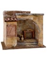 Taller de carpintero cm 24x18x20,5 h para estatuas cm 12